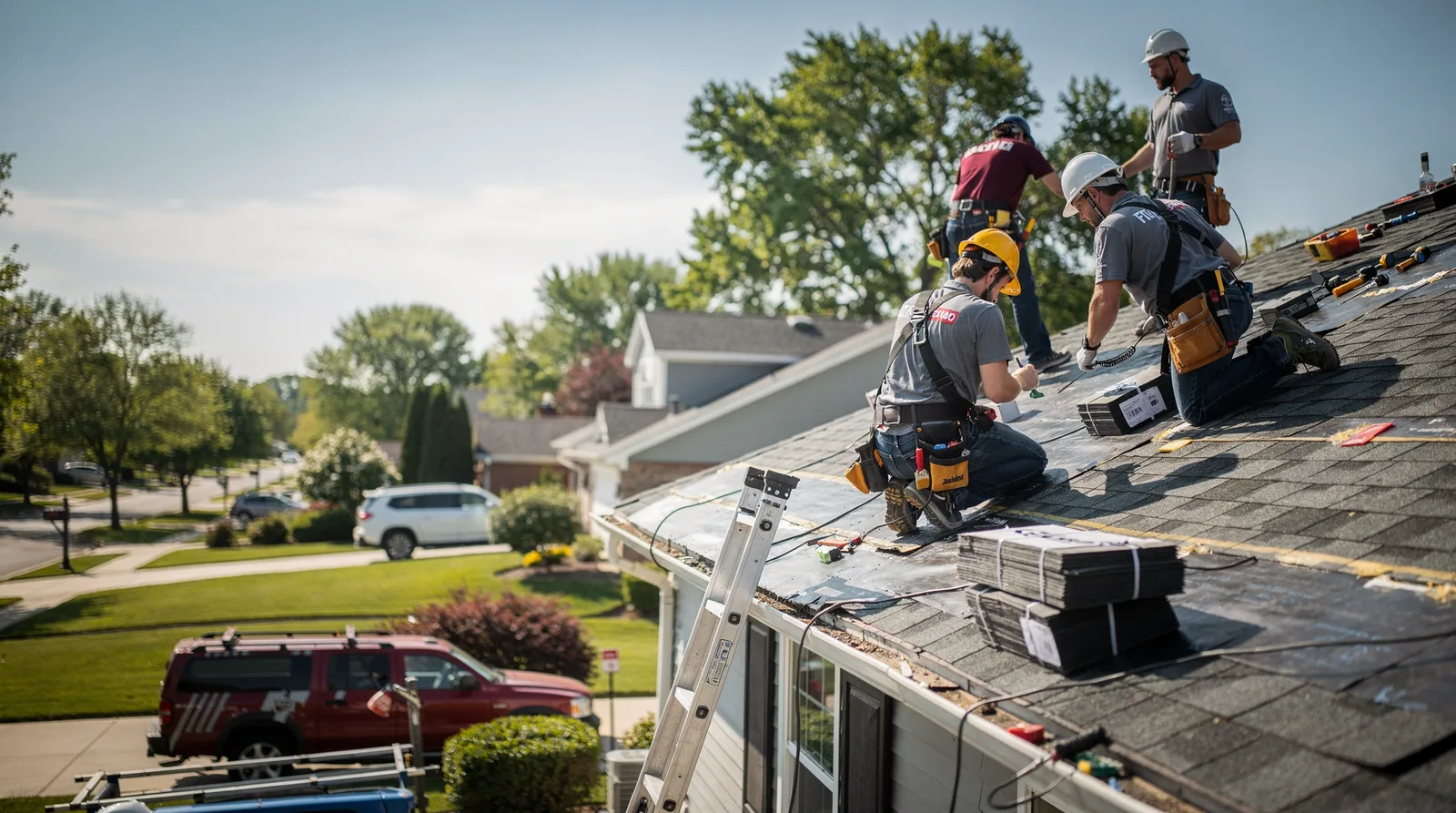 Roof Repair in Joy, IL around you